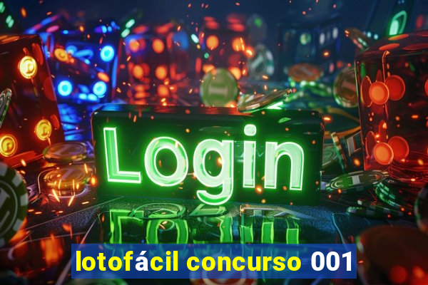 lotofácil concurso 001